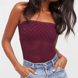 Free People Purple Tube Top Size M/L